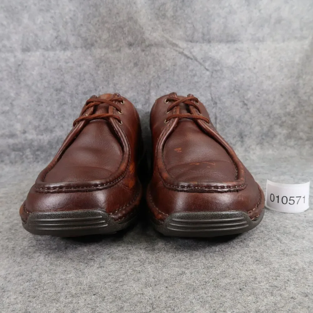 Red Wing Shoes Mens 11 Casual Chukka Derby Moc Leather Brown Comfort Lace Up EE